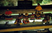 Dolls handmade by Seminole Indians