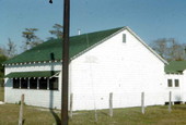 School buildings at the Big Cypress Seminole Indian Reservation