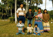 Seminole Indian Smith family of the Brighton Indian Reservation