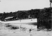 Boating in an Everglades canal