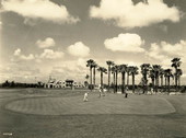 Glen H. Curtiss home overlooking the Country Club Estates golf course - Miami Springs, Florida.