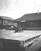 People at a steamer landing - Apalachicola, Fla..