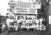 Either the Kiwanis or American Legion Baseball team in Brooksville