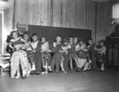 Children in costume.