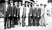 Group of men from the Citrus County Historical Society