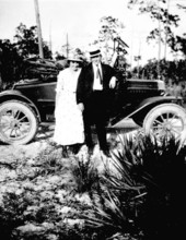 Couple from the Citrus County Historical Society