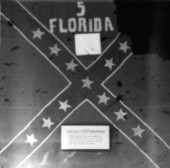 Battle flag for the 5th Florida Infantry Regiment.
