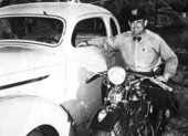 Trigger Grigs, Cocoa's first motorcycle policeman
