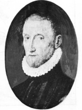 Drawing of Gaspard de Coligny, Admiral of France circa 1560's