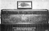 Coffin of Pedro Menendez de Aviles