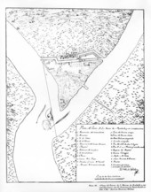 Plan of Fort San Marcos de Apalache - St. Marks, Florida.