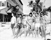 Members of the Artie Shaw's orchestra