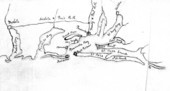 Map of Pensacola bay to Mobile bay.