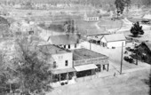 Bird's eye view of Perry, Florida.