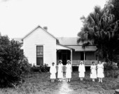 Polk County Hospital's nurses' home and nurses