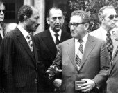 Henry Kissinger and Anwar Sadat