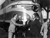New Streamliner christened.