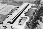 Aerial view of State Farmer's Market : Sanford, Florida.