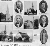 Views of churches in Sanford.