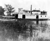 Steamboat "Alligator" on the Oklawaha River