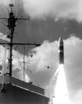 Launch of Poseidon missile
