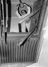 Gallows in Bradford County jail