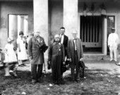 Confederate veterans' at the Gamble Plantation Judah P. Benjamin Memorial