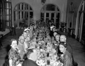 Luncheon given by FSU President Doak S. and Mrs. Campbell