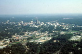 Aerial view of Tallahassee.