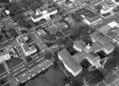 Aerial view of Governor Burns' inauguration : Tallahassee, Florida.