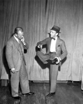 Red Barber and Fred Astaire.