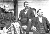Mother Jackson with her sons - Tallahassee, Florida.