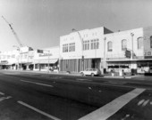 Monroe Street businesses - Tallahassee, Florida.