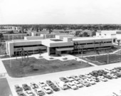 College of Engineering building at Florida Atlantic University.