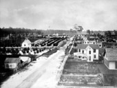 View from the Carrollton hotel looking East - De Land, Florida