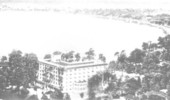 Aerial view of the Haven Hotel - Winter Haven, Florida