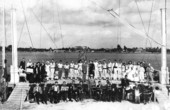 Circus performers at the Florida Orange Festival - Winter Haven, Florida