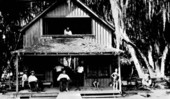 Bathing house at the De Leon springs