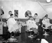 Post exchange barber shop at Dale Mabry Field - Tallahassee, Florida