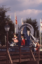 Mickey and Minnie Mouse at 10 year anniversary celebration - Walt Disney World, Florida.
