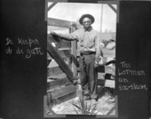 Ex-slave gate keeper to the tick eradication vat - Jefferson County, Florida