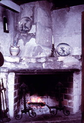Interior of the oldest house in St. Augustine, which dates to the 1700s - Saint Augustine, Florida