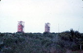Two complexes support Thor (IRBM) missile which is used as a booster in the satallite program - Cape Canaveral, Florida.