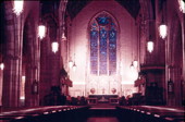 Interior of Episcopal Church along HIghway A1A - Palm Beach, Florida.