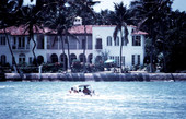 Home in one of the exclusive residential section along Biscayne Bay - Miami, Florida.