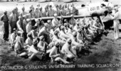 Instructor & students VN-11A primary training squadron at the Naval Air Station in Jacksonville.