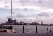 View of Biscayne Bay - Miami Beach, Florida .