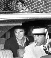 Burt Reynolds leaves FSU - Tallahassee, Florida .