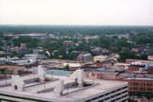 Aerial view of the Jacksonville's downtown - Jacksonville, Florida