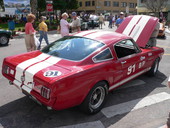 1966 Shelby GT350 race car, owned by Tom Greene.